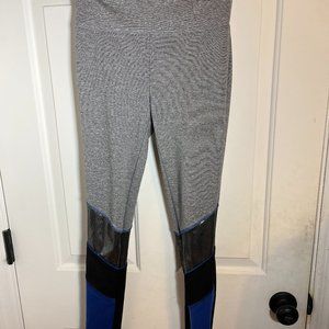 Stylish Justice black and blue leggings 14/16